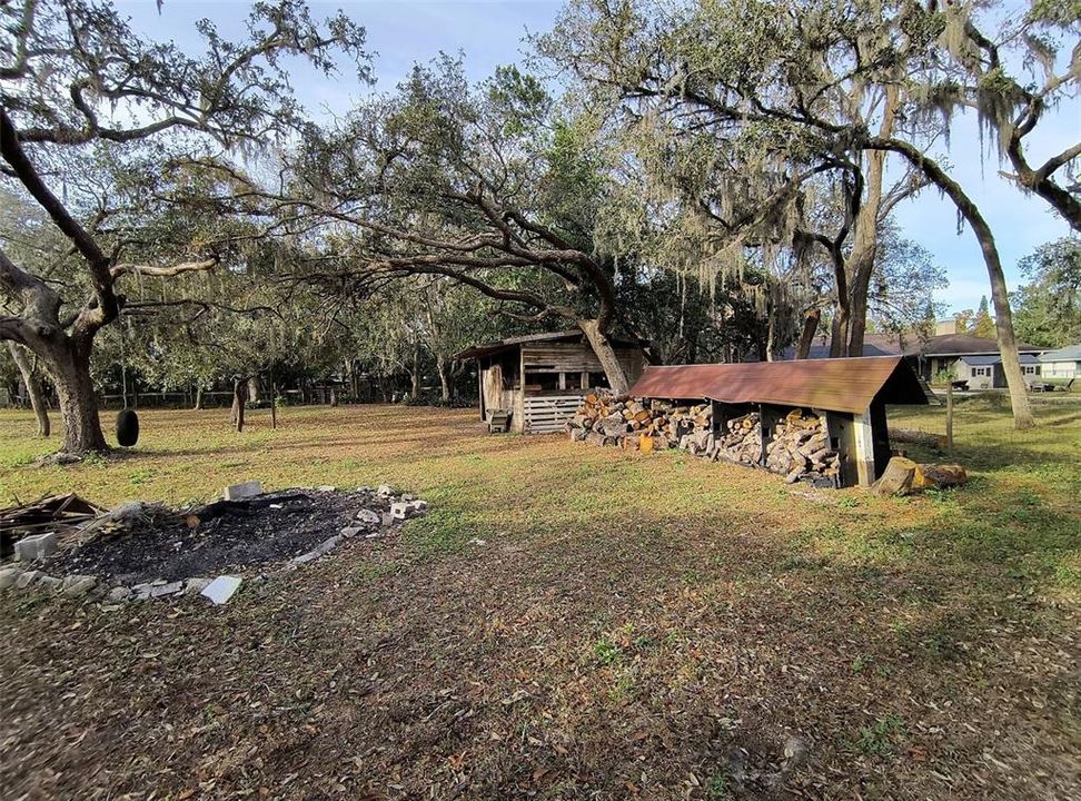 Chicken Coop and Firepit