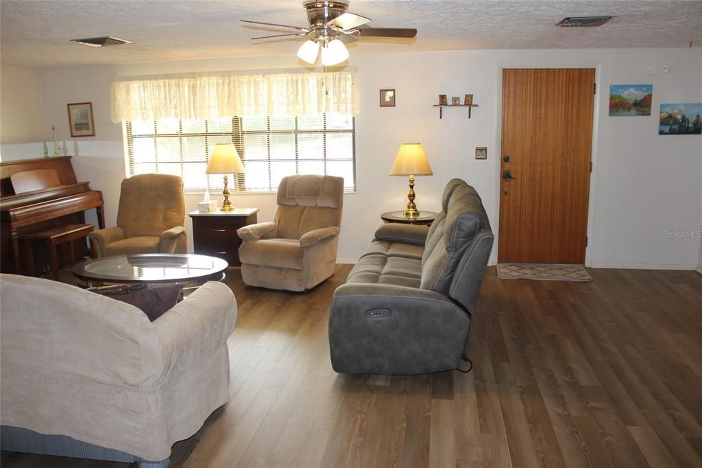 Entryway living room