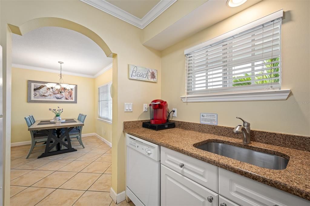 Kitchen with window