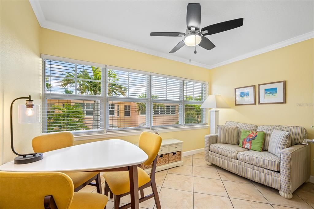 Sunroom with abundant light