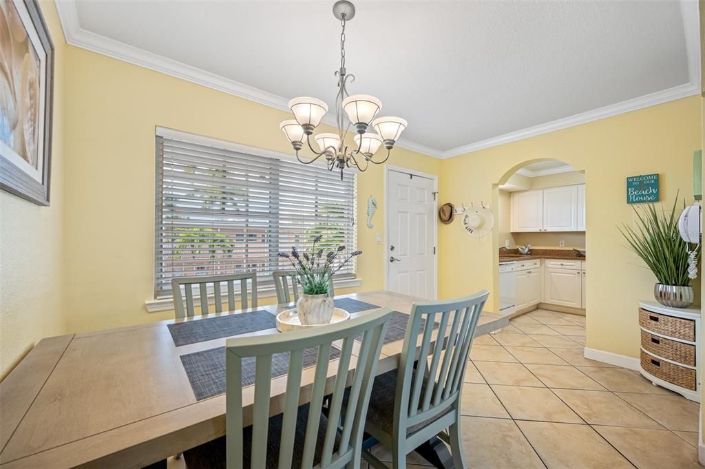 Dining Area with Large Window