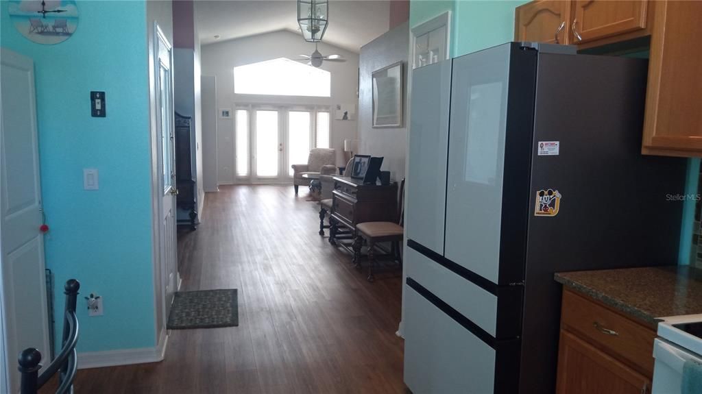 KITCHEN THRU GREAT ROOM/POOL DECK AREA