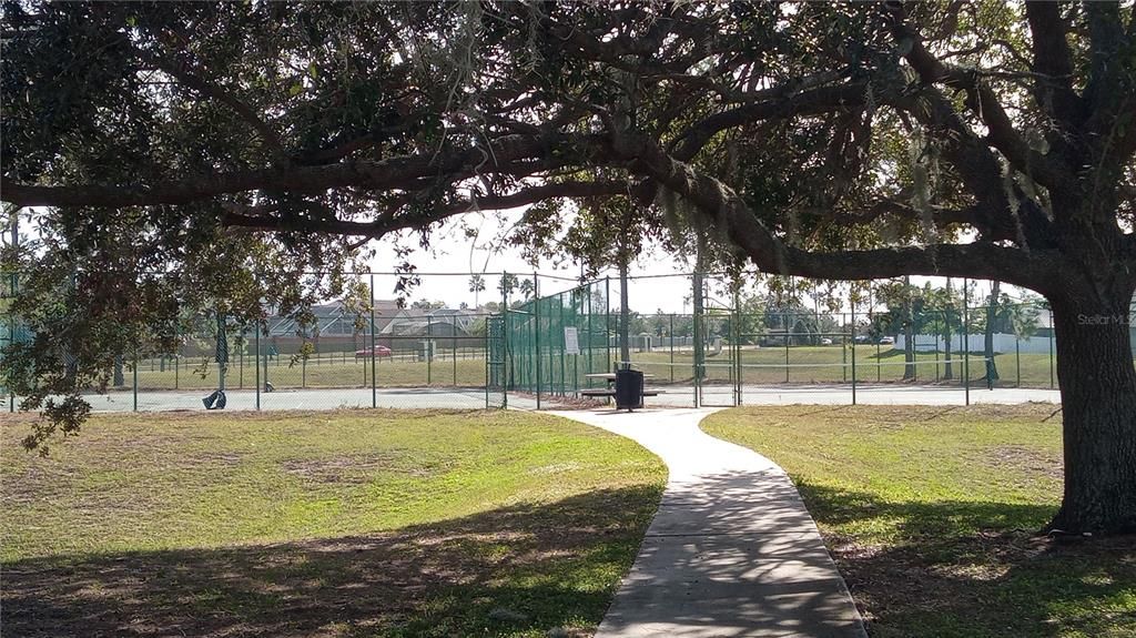 PRIVATE TENNIS COURTS