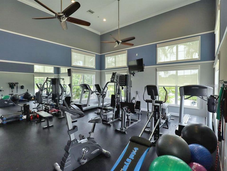 Fitness center in Clubhouse