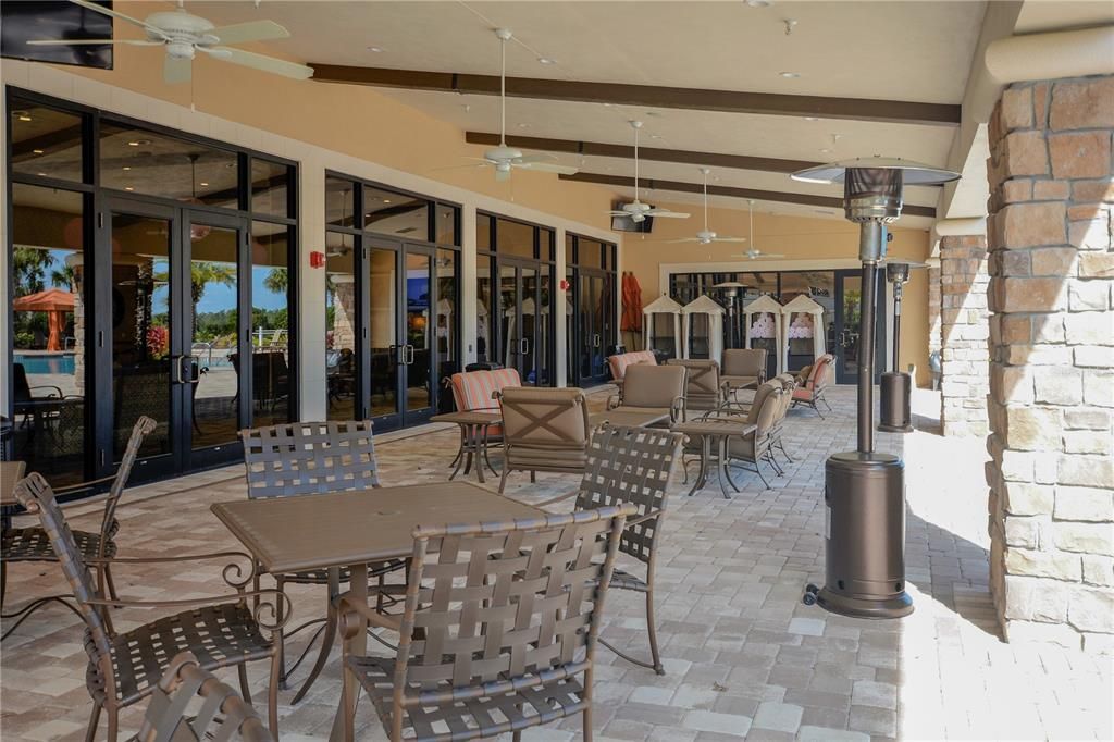 Clubhouse Veranda