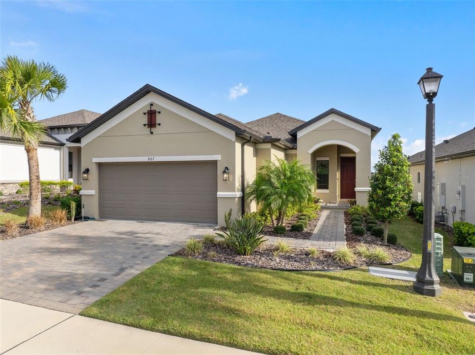 Beautiful Curb Appeal accentuates the Upgraded Elevation with a Covered Front Porch.