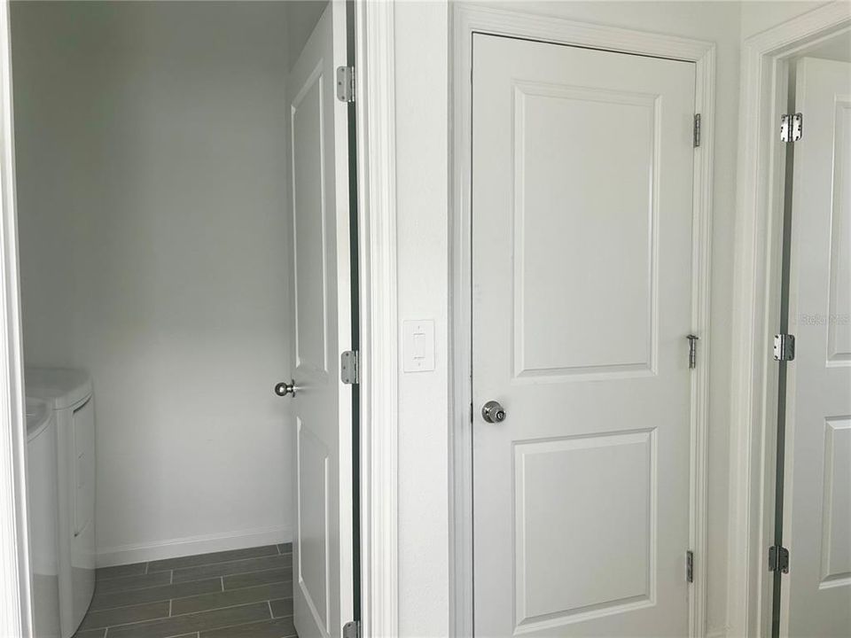 Laundry Room, Inside Garage Door Entrance