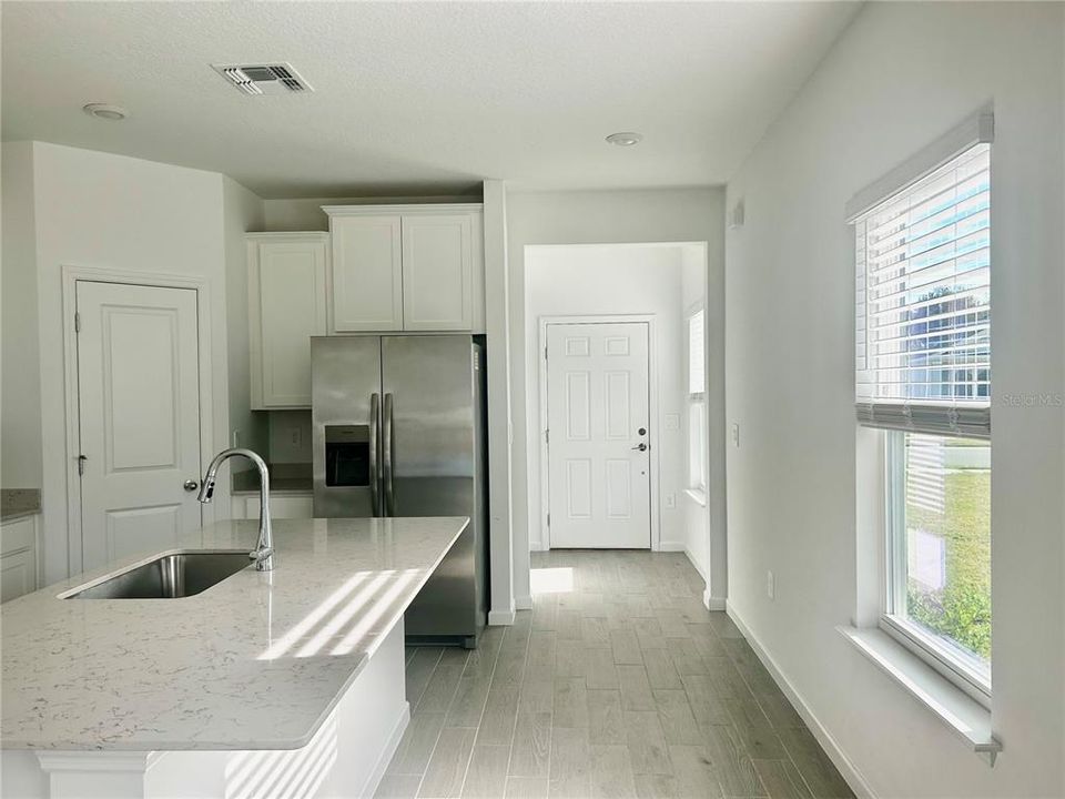 Kitchen toward Front Door