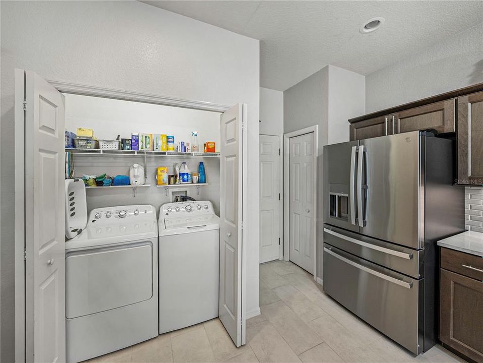 Laundry closet