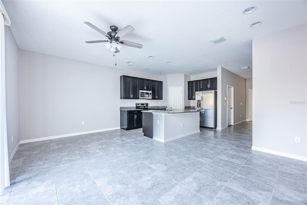 Family Room & Dining Room