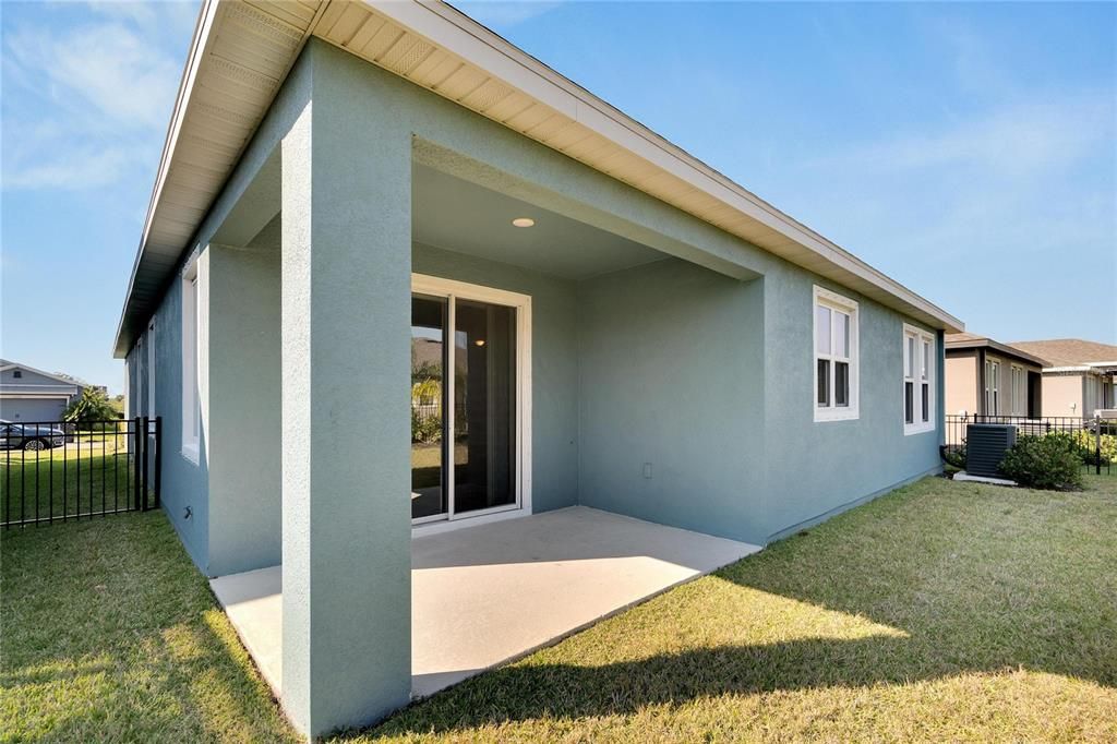 Covered Rear Lanai (now screened)