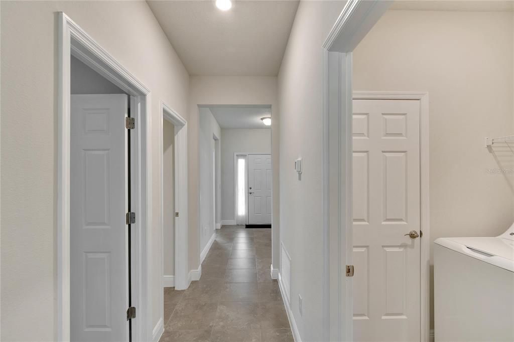 Interior Hallway to Front Entrance