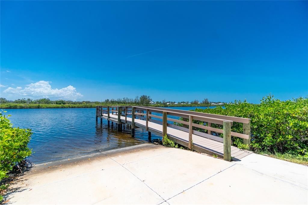 community boat ramp