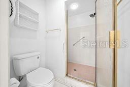 Large bedroom shower area