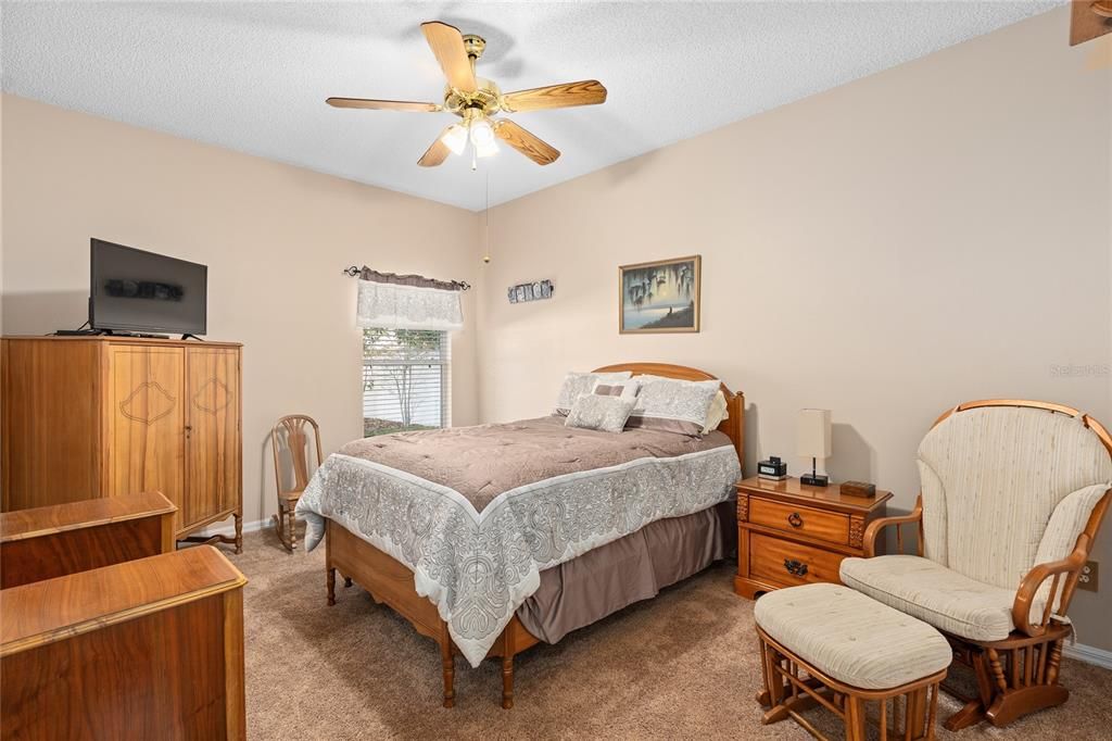 bedroom 3. extremely large secondary bedrooms in this house.