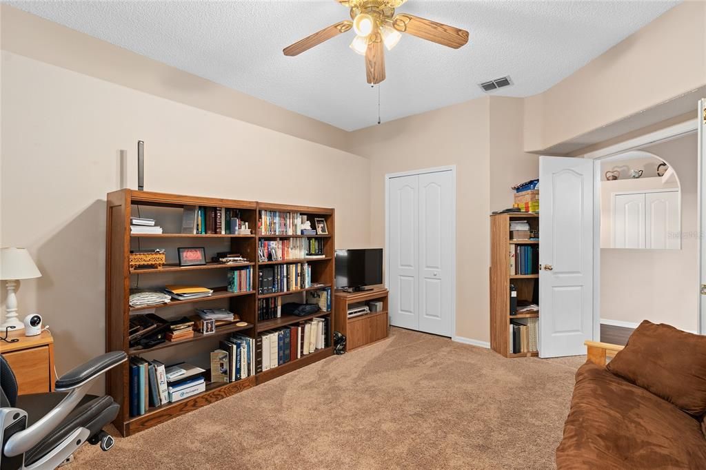 BEDROOM 4 WITH DOUBLE DOORS