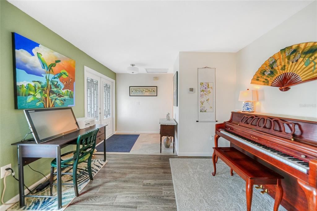 Living Room and Foyer