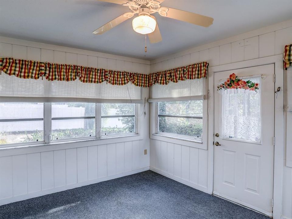 Attached Sunroom.