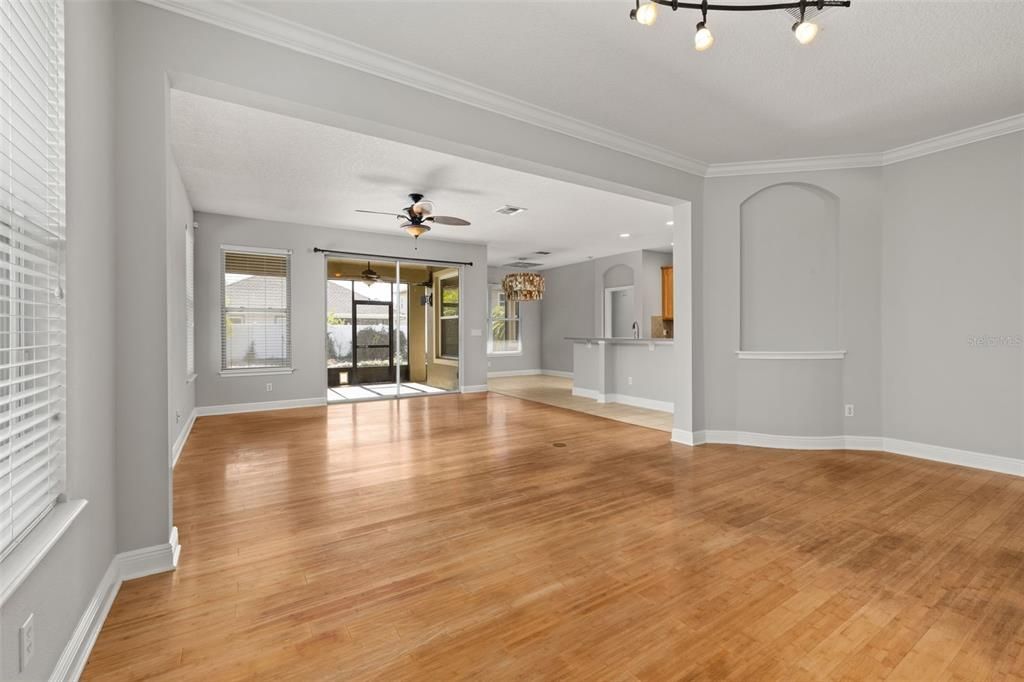 Living/Dining Room Combo