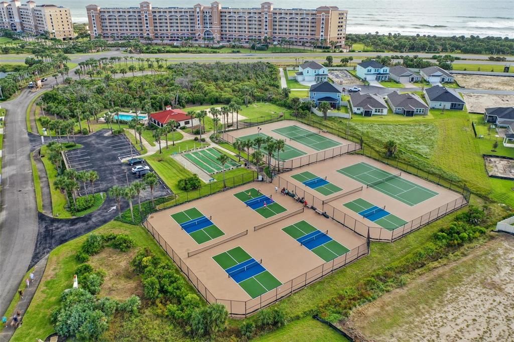 Tennis Pickleball Courts Facing East