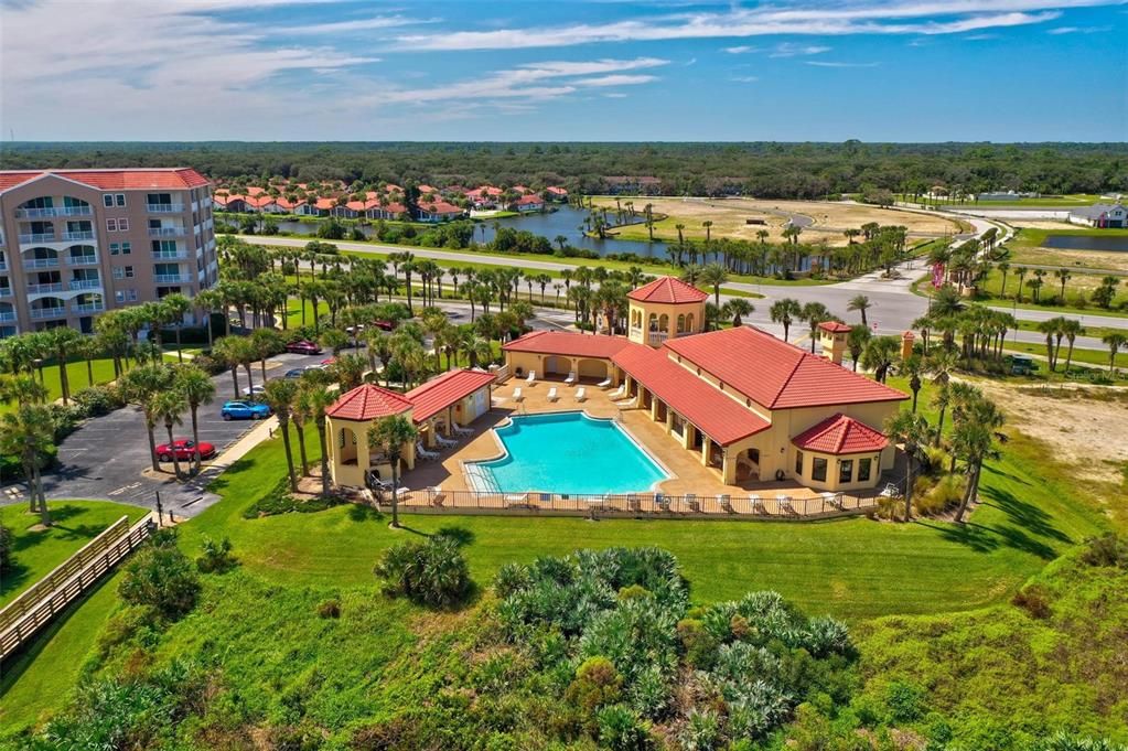 Beach Clubhouse facing West