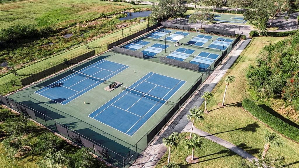 Tennis and Pickleball courts