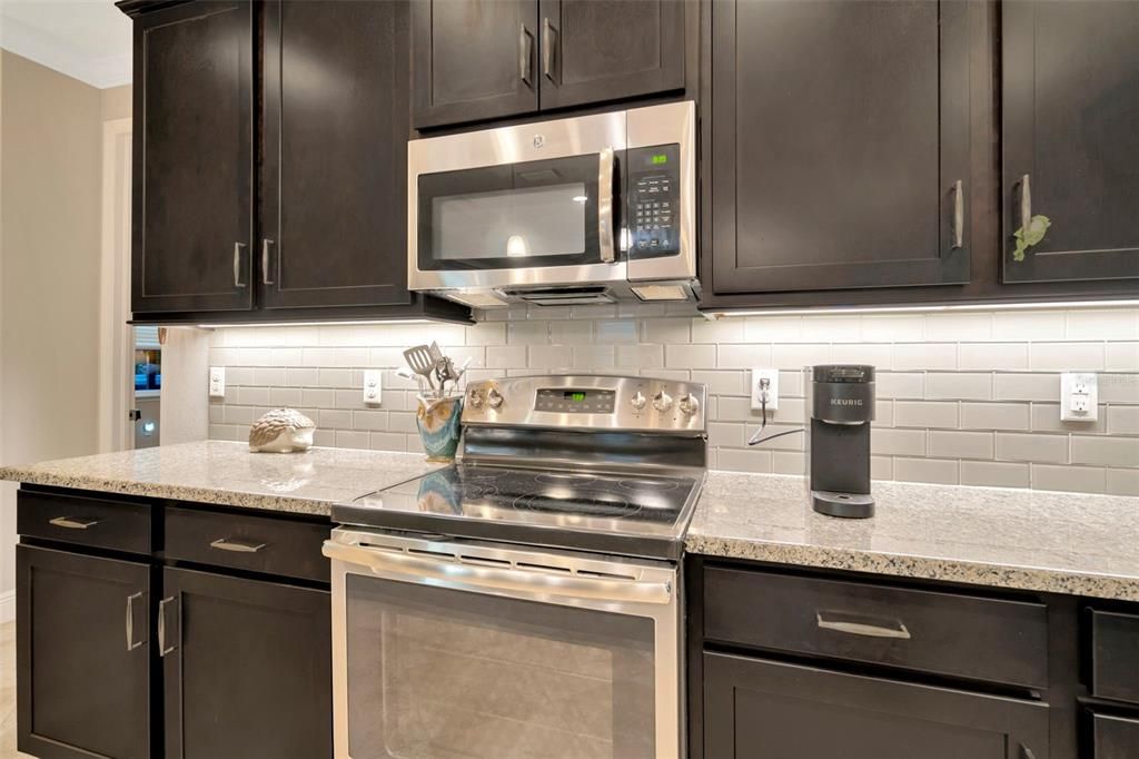 Plenty of Counter Space and Cabinet Storage