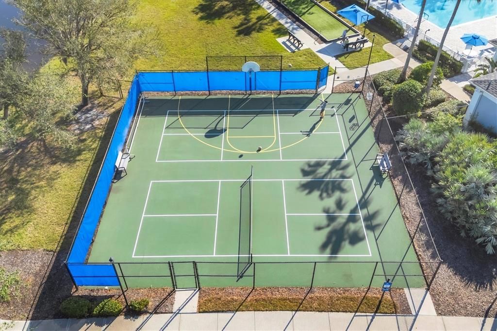 Pickleball courts