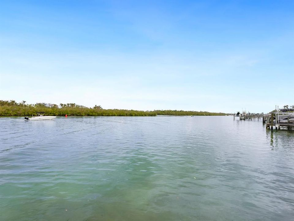 Dock view of ICW looking South