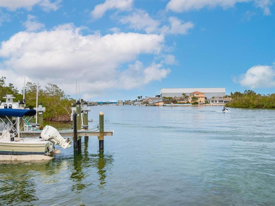 Dock view of ICW looking North