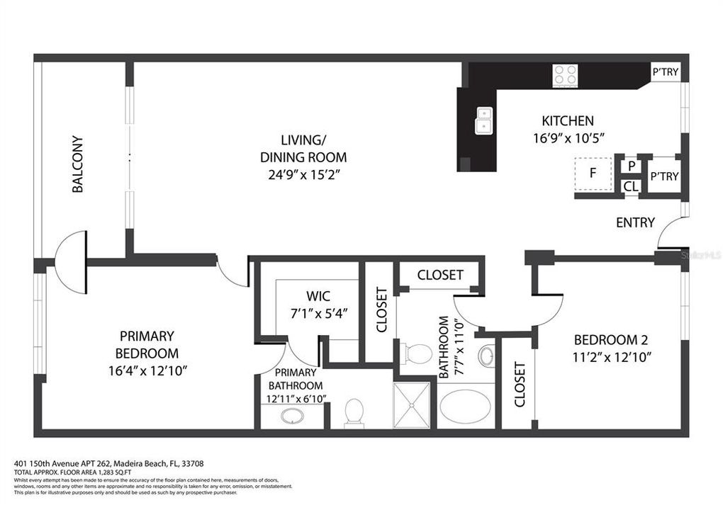 En Venta: $615,000 (2 camas, 2 baños, 1270 Pies cuadrados)