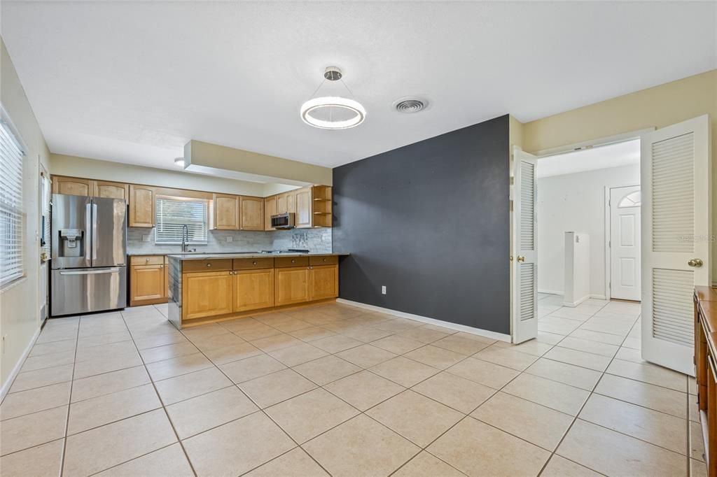 View to Kitchen from Dining Room