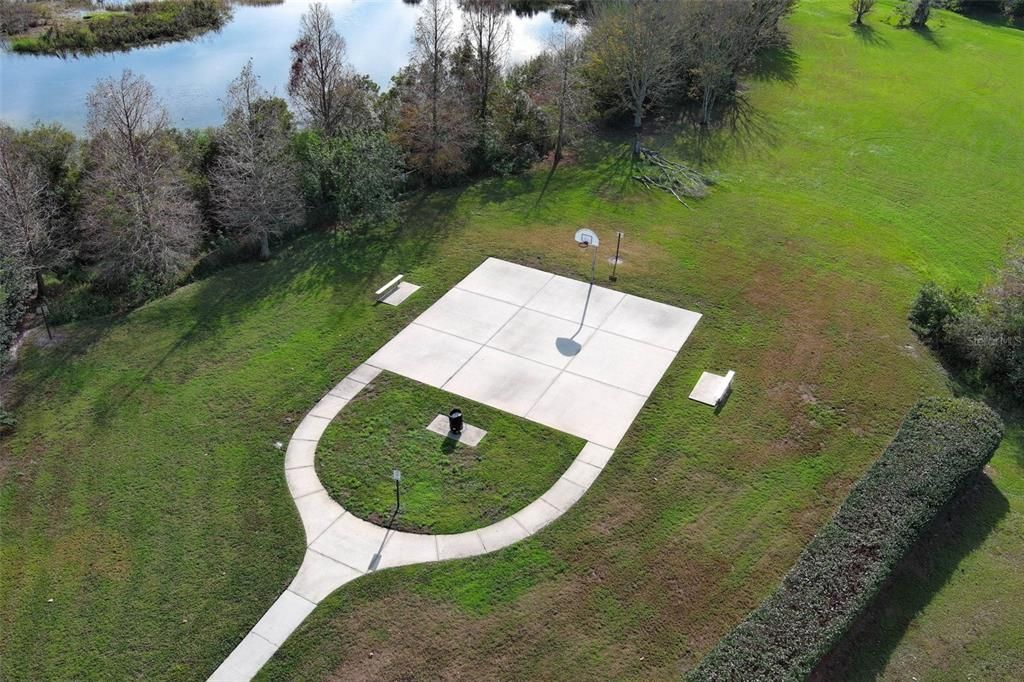 Community Basketball Elevated View