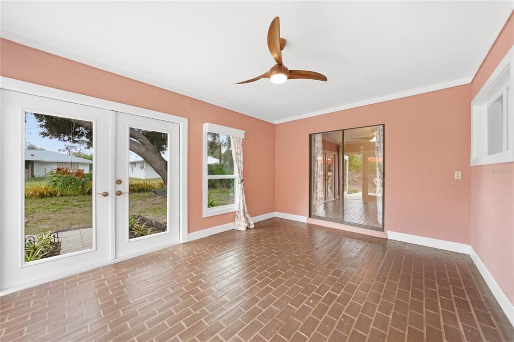 Enclosed Florida Room