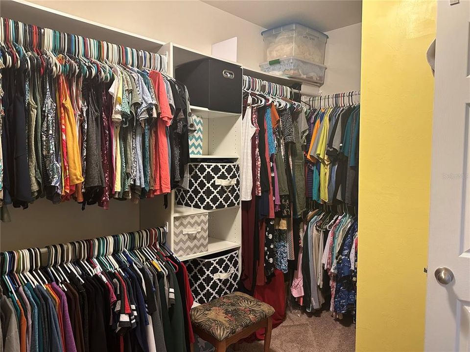 Master walkin closet