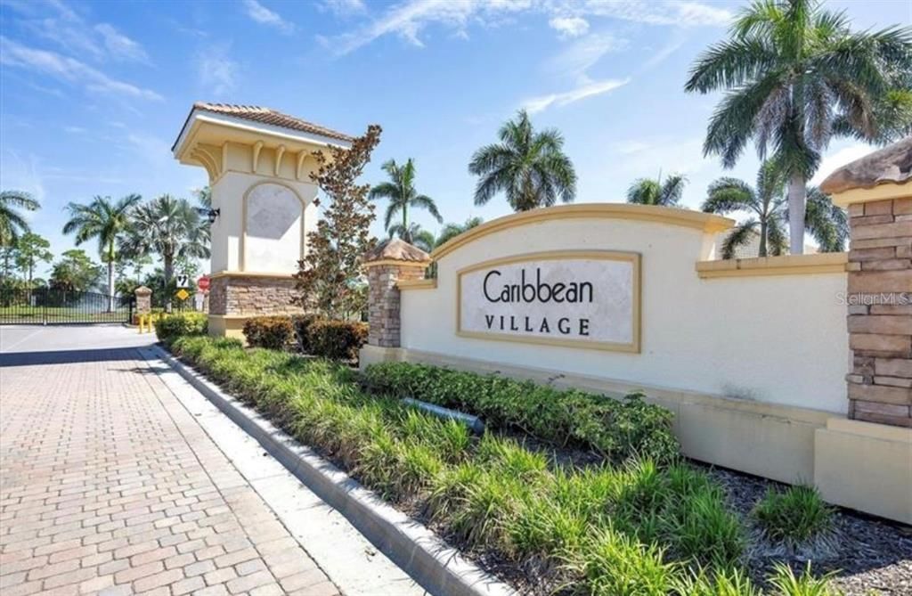 Caribbean Village entrance