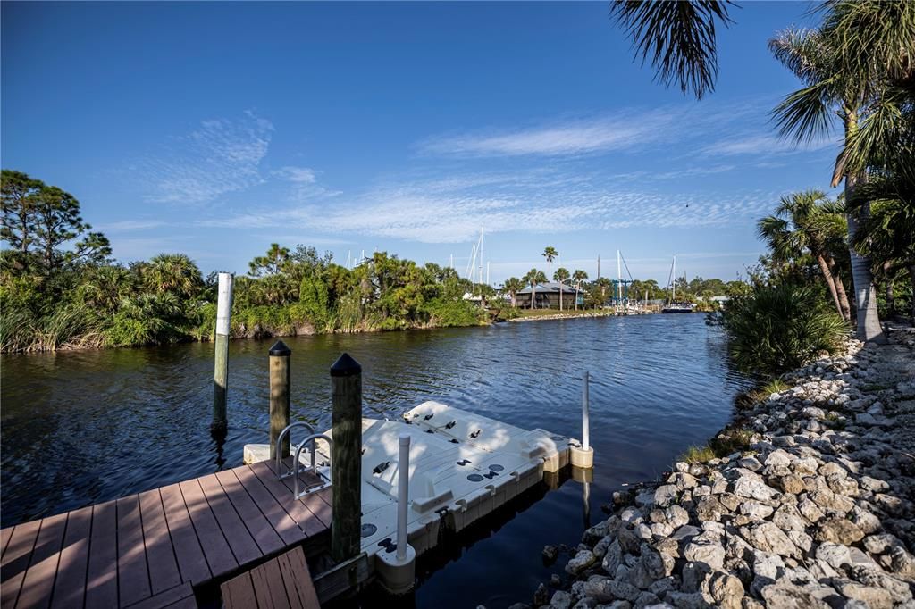 jetski floating dock