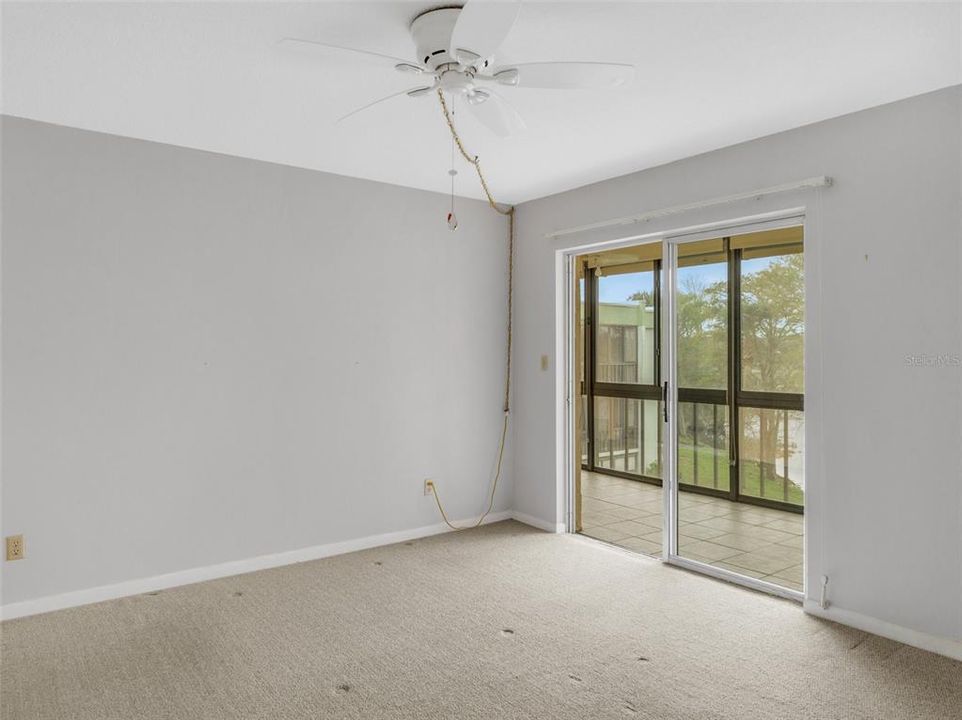 Primary Bedroom with lake view