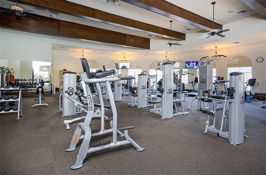 Gran Paradiso Club House Workout Facility