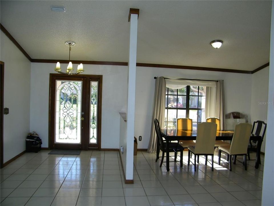 Foyer and Dining Room