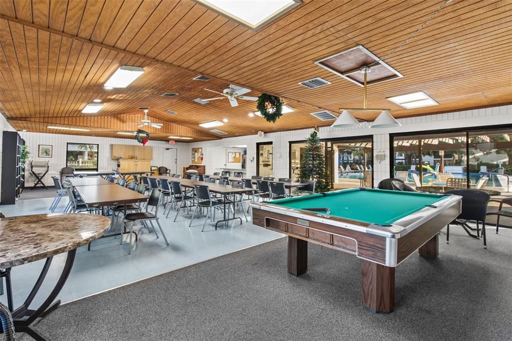 Clubhouse amenities