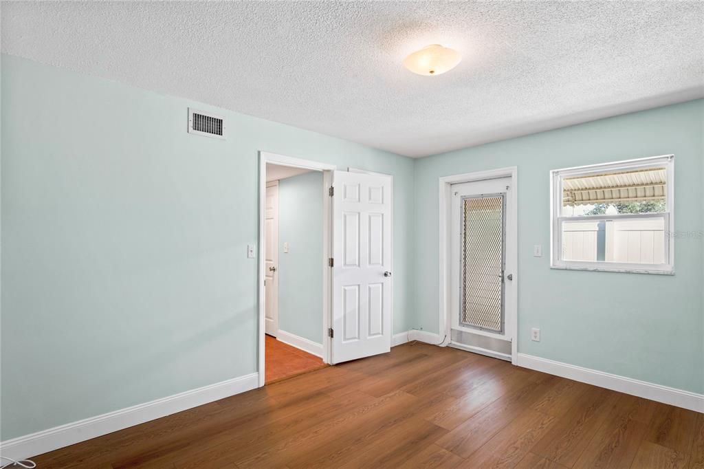 Second Bedroom with access to patio