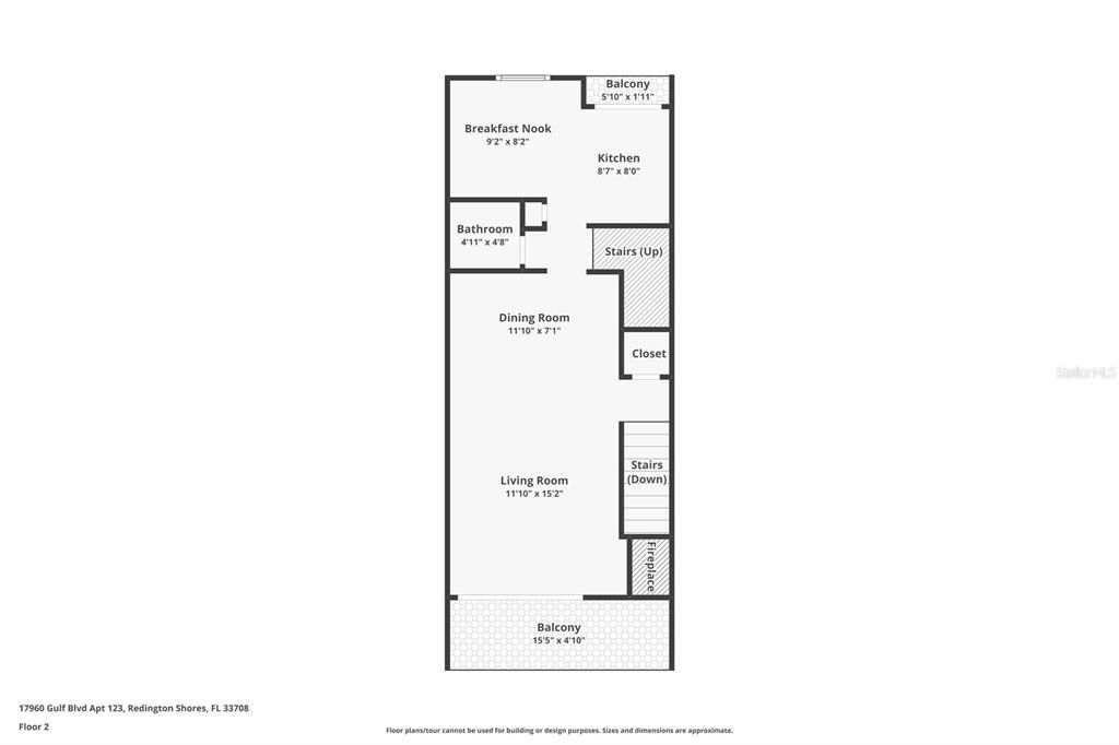 На продажу: $729,990 (2 спален, 2 ванн, 1237 Квадратных фут)