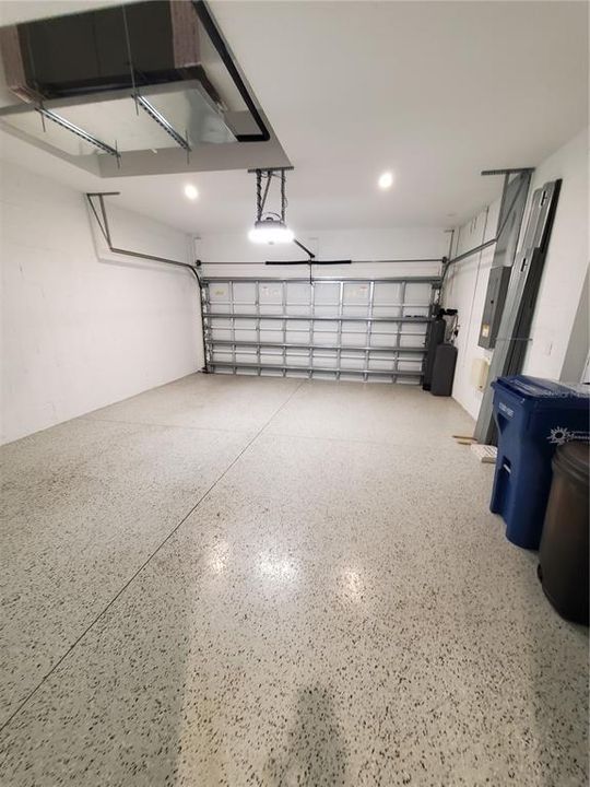 2 Car Garage with Epoxy Floors