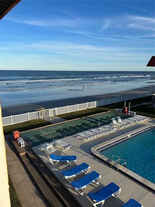 Fabulous views of pool & ocean from balcony!