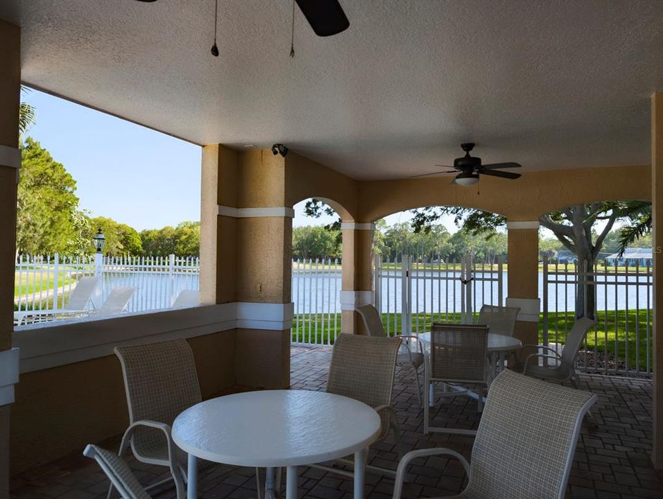 Clubhouse for the community pool