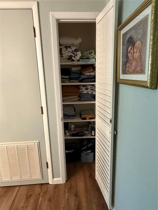 Storage closet/coat closet