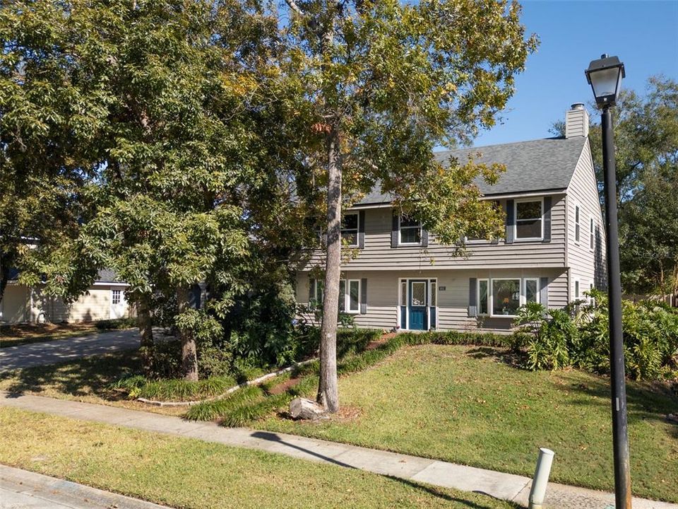 This is a small community of 37 homes with sidewalks and street lights.