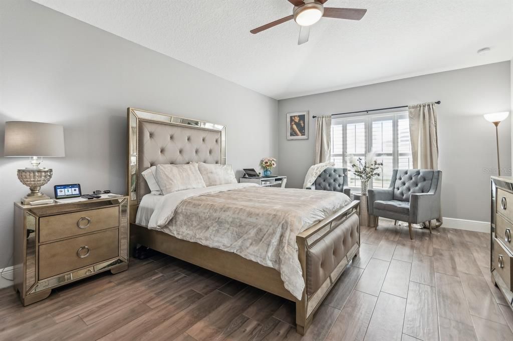 Primary Bedroom, spacious enough for sitting area.