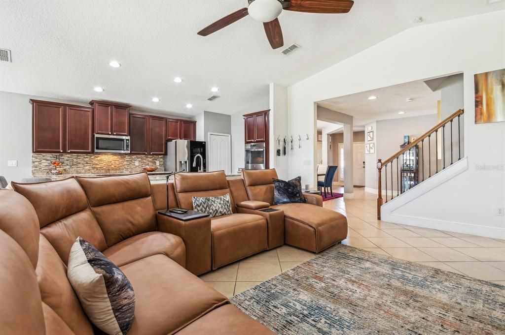 Great Room looking towards front of the home